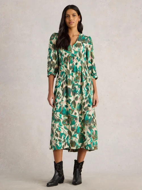 Robe midi Lucy - Green Pr - 52/R Image 2