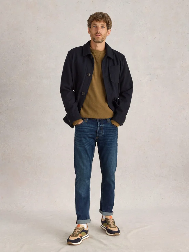 Jean droit Eastwood avec braguette zippée