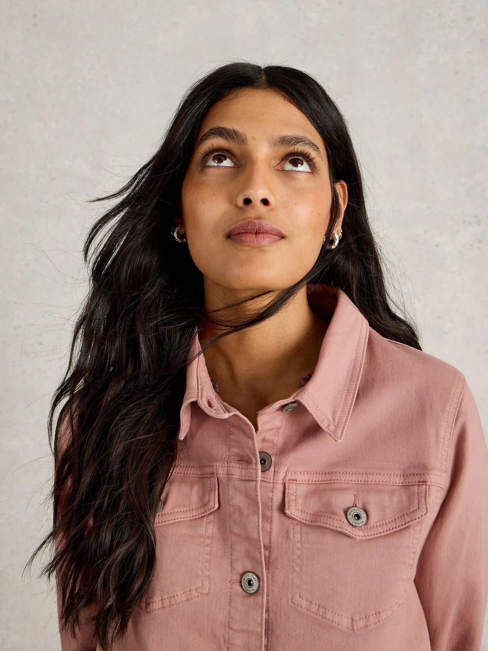 Veste En Denim Camille - Dus Pink - 52/R Image 1