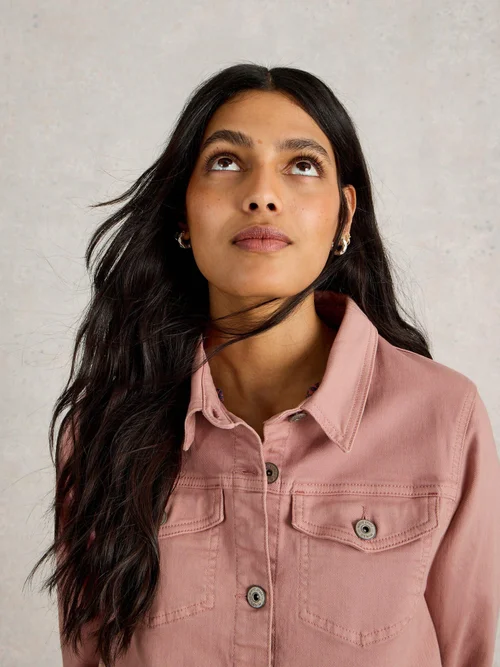 Veste En Denim Camille - Dus Pink - 52/R Image 1