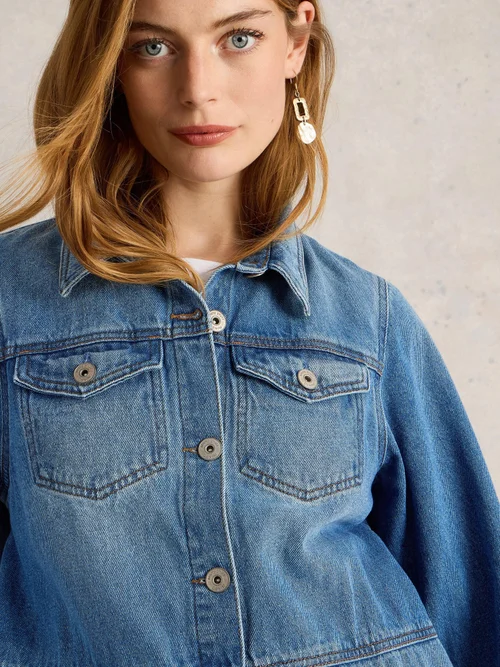 Veste En Denim Camille - Mid Denim - 52/R Image 3