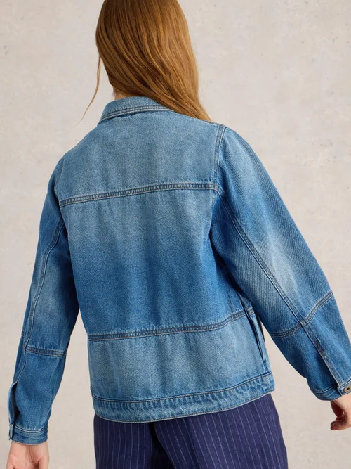 Veste En Denim Camille - Mid Denim - 42/R Image 4