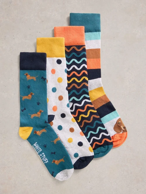 Lot de 4 chaussettes Mans Best Friend - Green Mlt - 44-46 Image 2