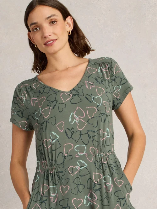 Robe En Jersey Tallie - Green Pr - 52/R Image 3
