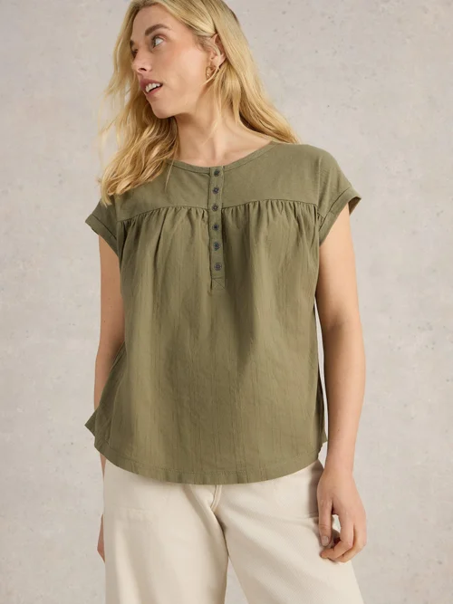 CHEMISE BETHANY - Khaki Grn - 42 Image 1