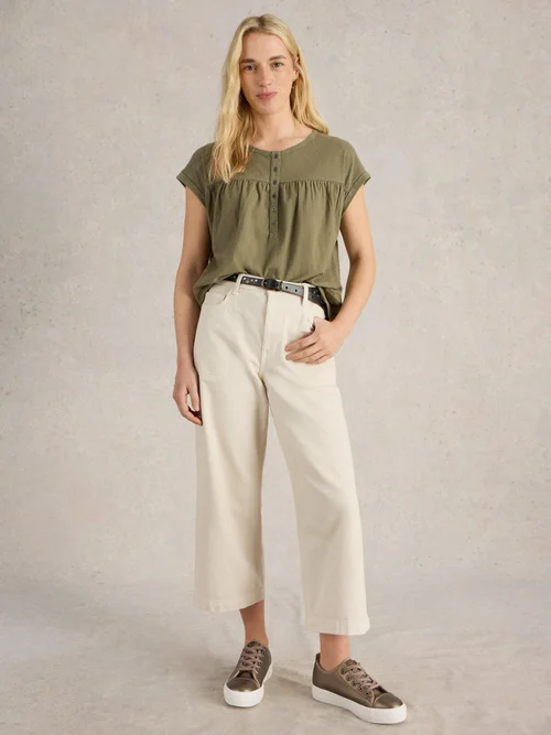 CHEMISE BETHANY - Khaki Grn - 42 Image 2