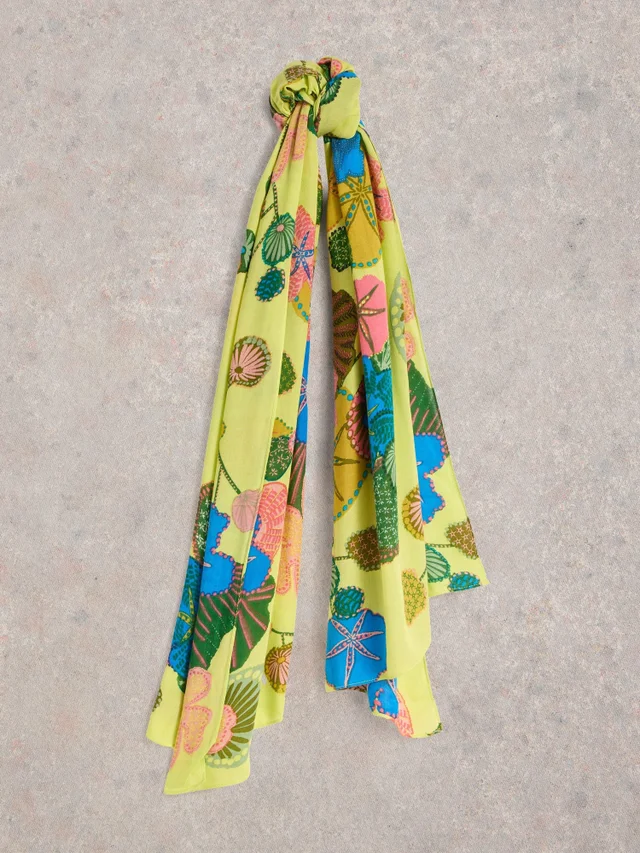 Écharpe imprimée Suki à fleurs