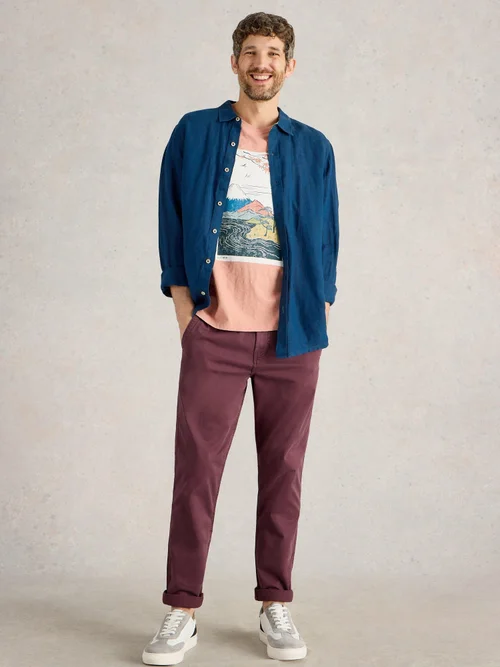 Pantalon à cordon Sutton - Dk Plum - 40/R Image 2