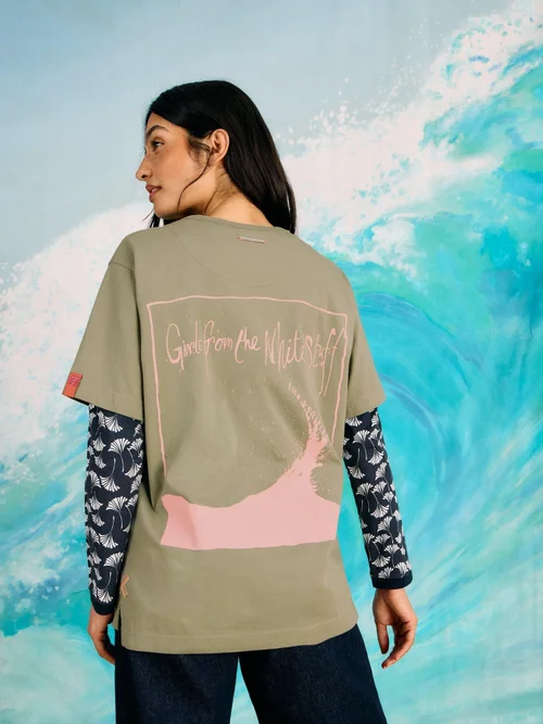 T-shirt graphique - Khaki Grn - XXXL Image 1