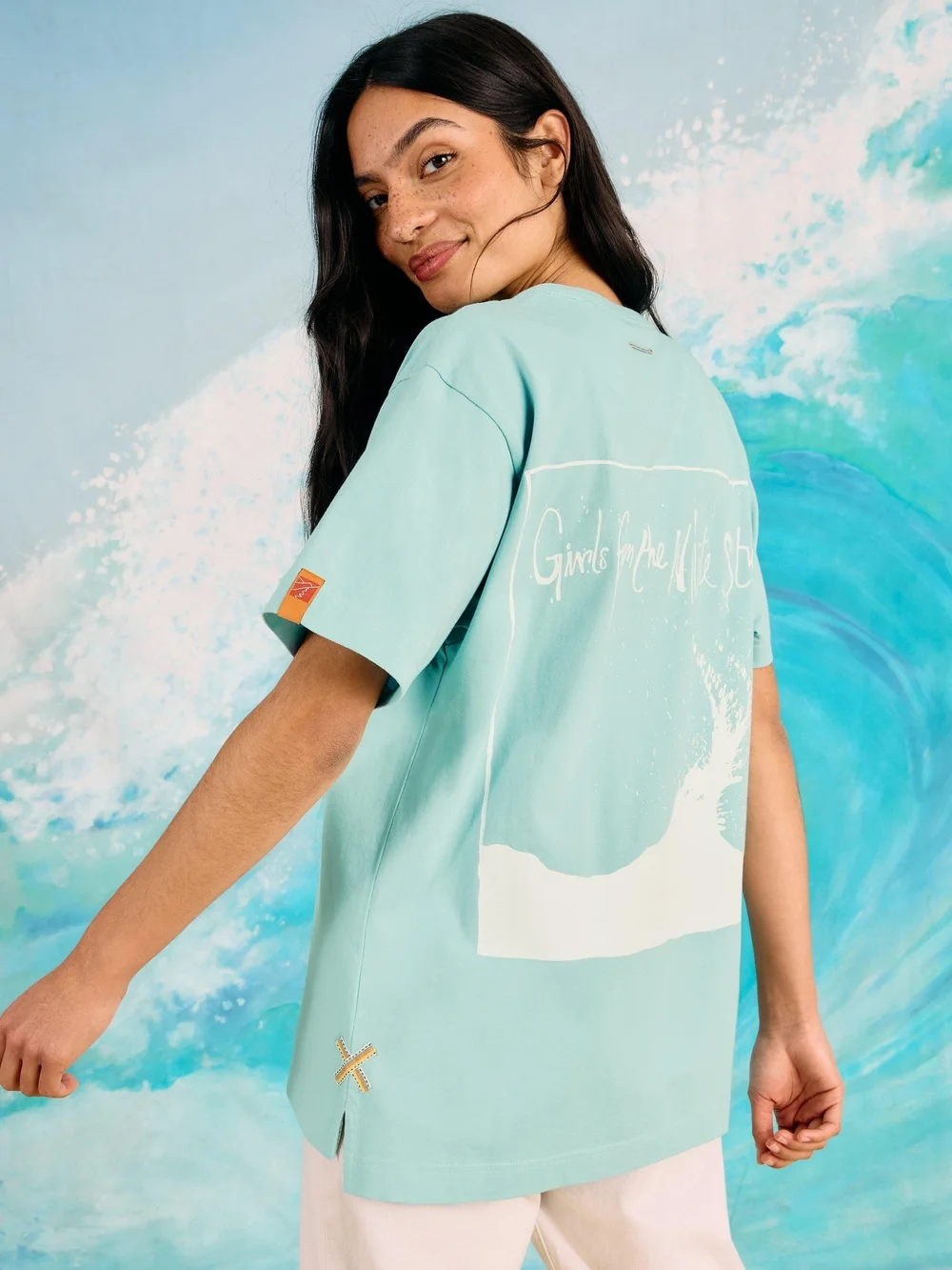 T-shirt graphique - Lgt Blue - S Image 1