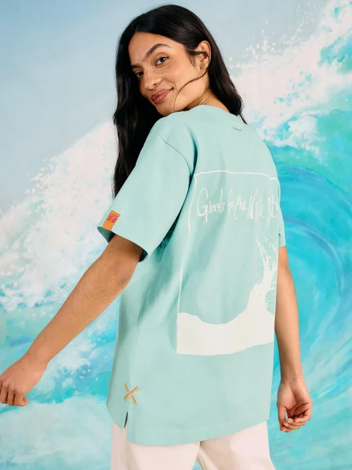 T-shirt graphique - Lgt Blue - S Image 1