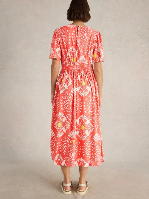 Robe midi Lucy - Coral Pr - 52/R Image 4