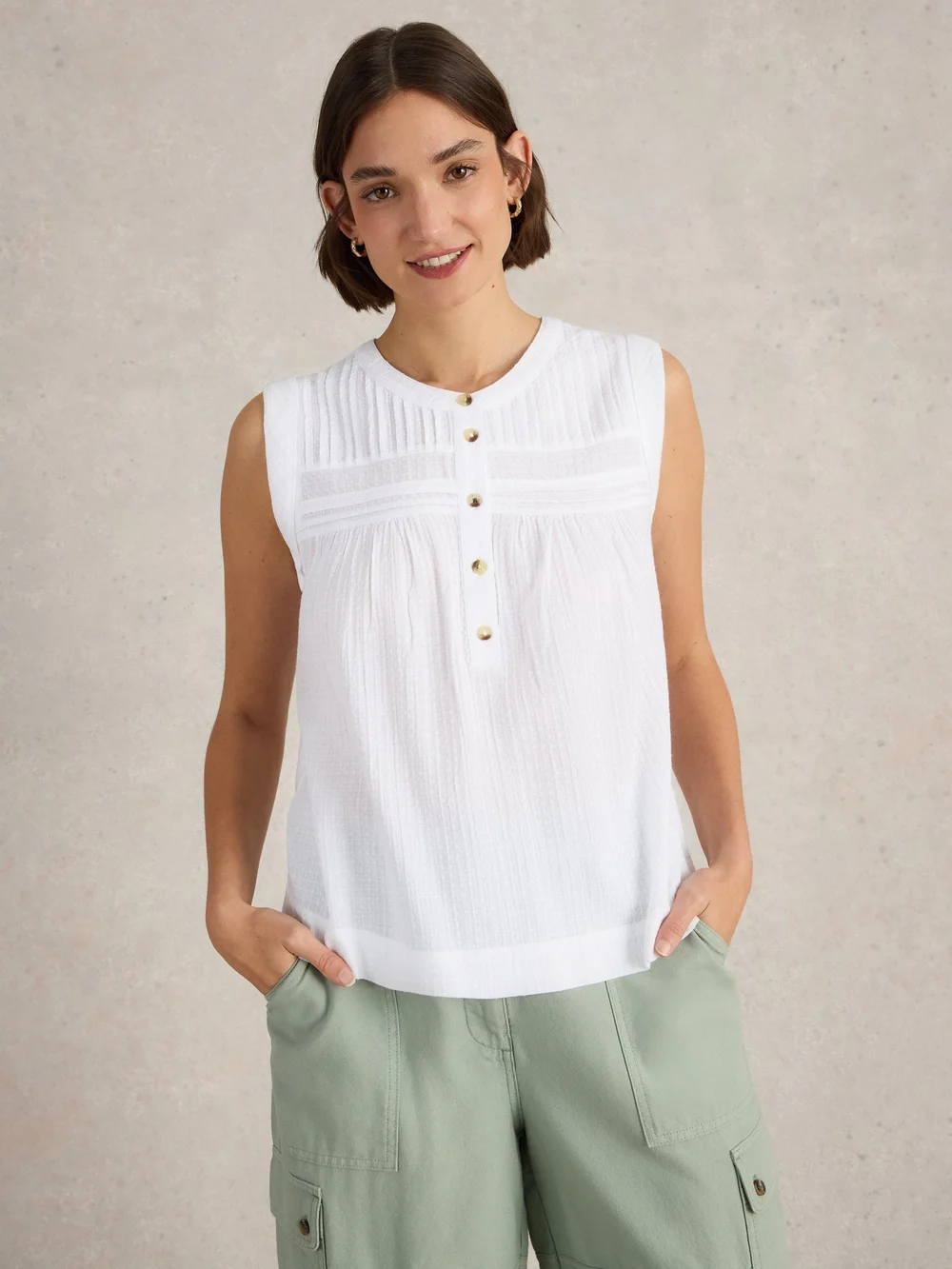 ISLA TOP MIX - Bril White - 52 Image 1