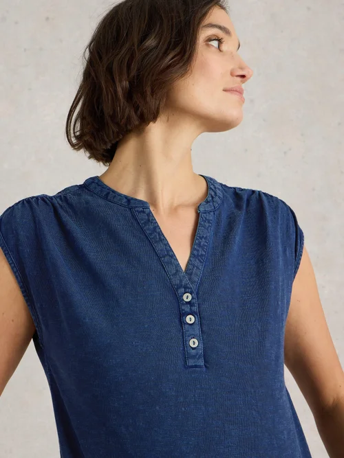 DINA DÉBARDEUR - Indigo Ble - 52 Image 3