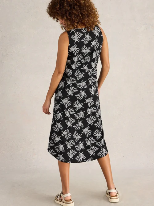 Robe Heidi En Jersey - Blk Mlt - XXXL Image 4