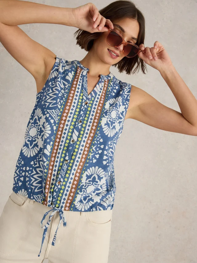 CHEMISE SANS MANCHES TULIP