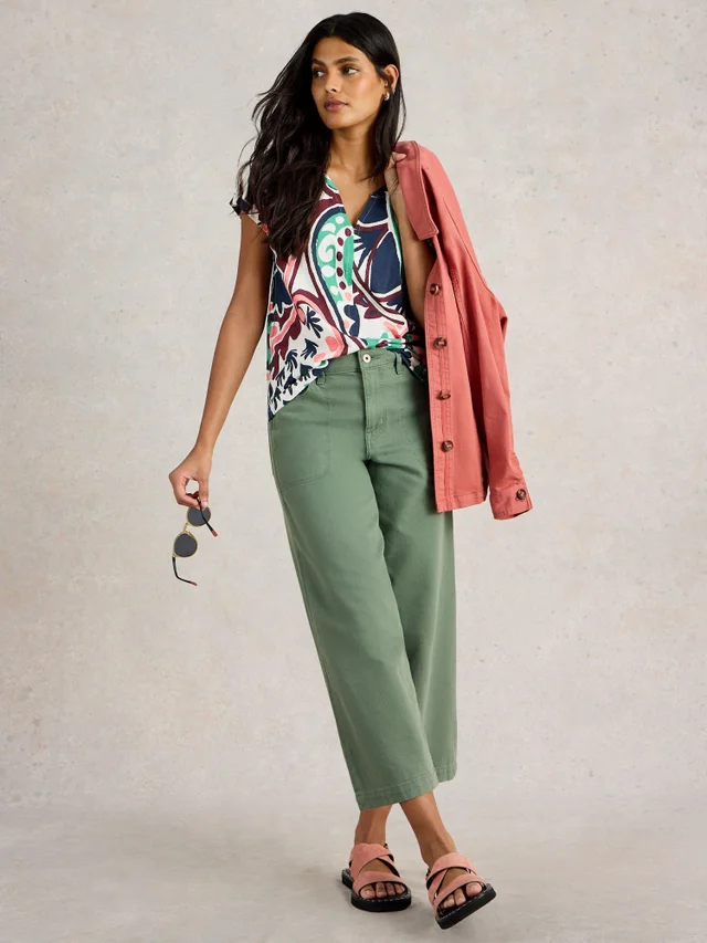 T-Shirt À Encolure En V Nelly