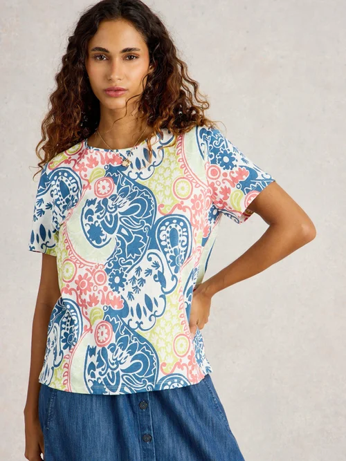 T-Shirt Abbie - Navy Multi - 48 Image 3