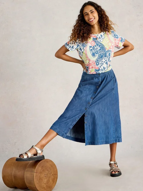 T-Shirt Abbie - Navy Multi - 48 Image 1
