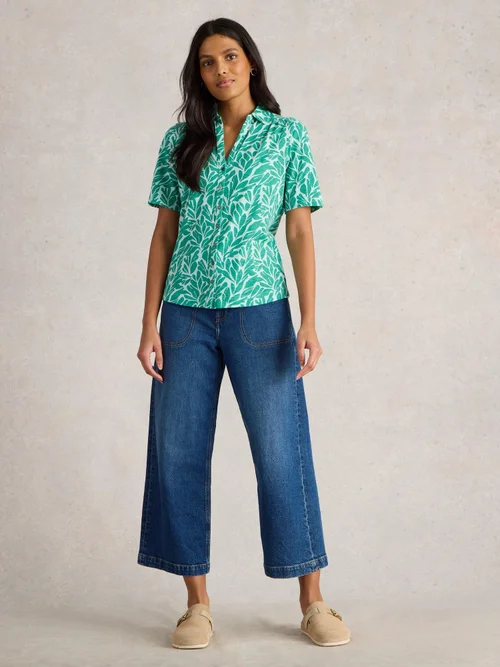 Chemise En Jersey À Manches Courtes Annie - Teal Pr - 52 Image 2