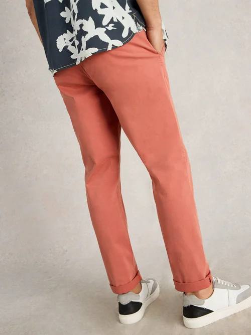 Pantalon chino biologique Sutton - Deep Pink - 40/R Image 4