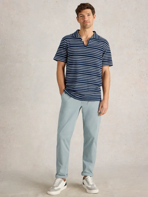 Pantalon chino biologique Sutton - Lgt Blue - 38/R Image 2