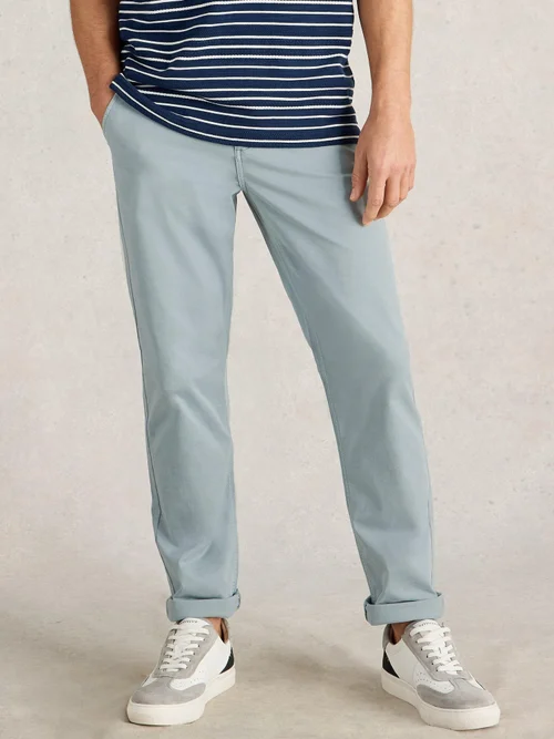 Pantalon chino biologique Sutton - Lgt Blue - 38/R Image 3