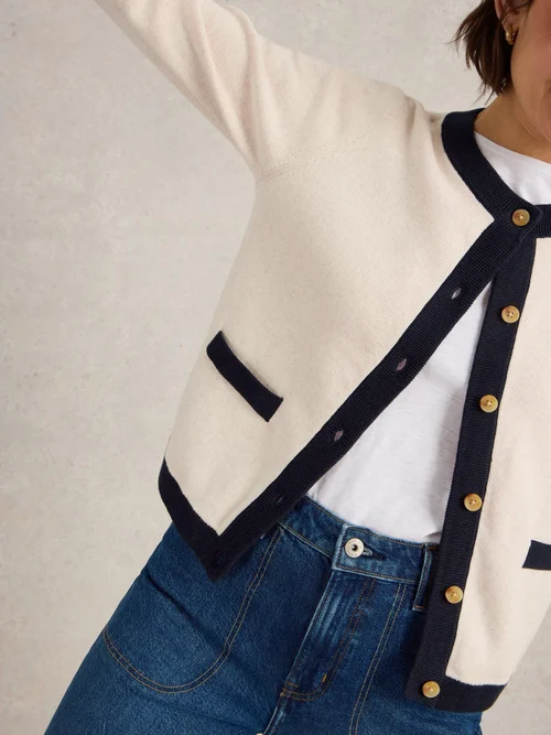 Cardigan Charlotte - Nat Mlt - 48 Image 3