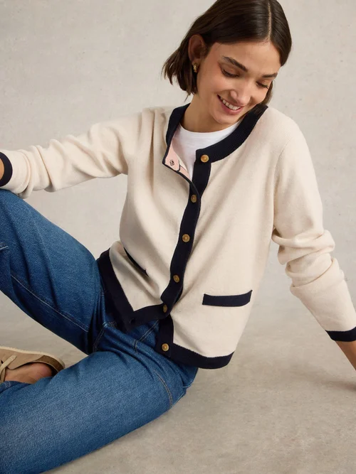 Cardigan Charlotte - Nat Mlt - 48 Image 1