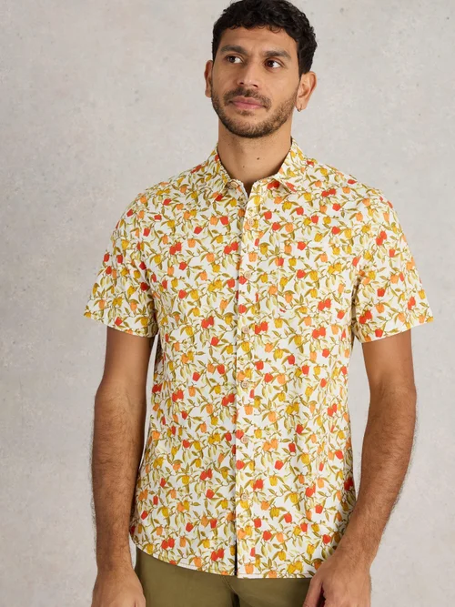 Chemise imprimée Salcombe Peppers - White Pr - XXXL Image 3