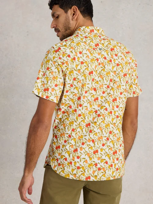 Chemise imprimée Salcombe Peppers - White Pr - XXXL Image 4