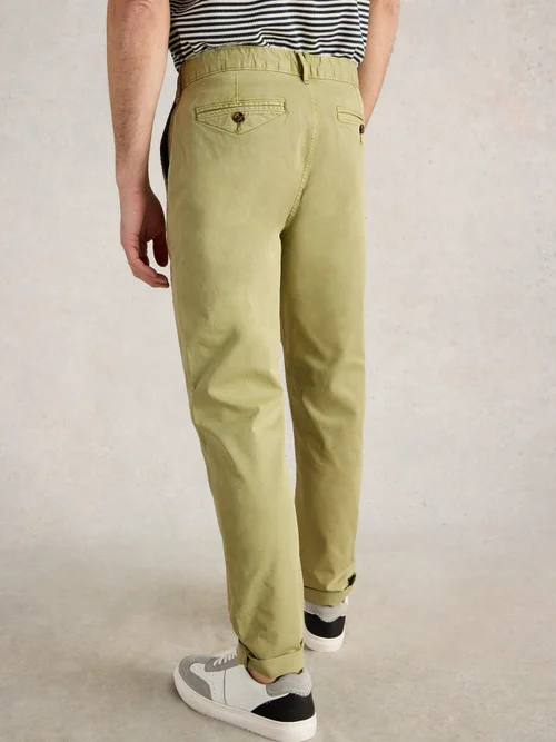Pantalon chino biologique Sutton - Lgt Green - 36/R Image 4