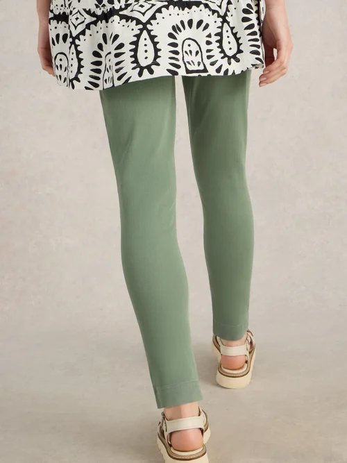 Janey Crop Jegging - Mid Green - 52/S Image 4