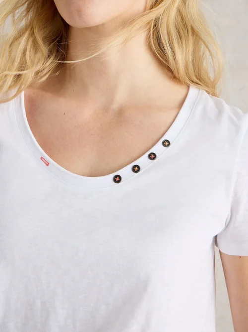 T-SHIRT À MANCHES COURTES NADIA - Bril White - 52 Image 3