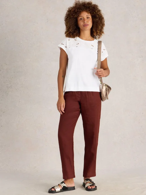 T-SHIRT BRODÉ THEA - Bril White - 44 Image 2