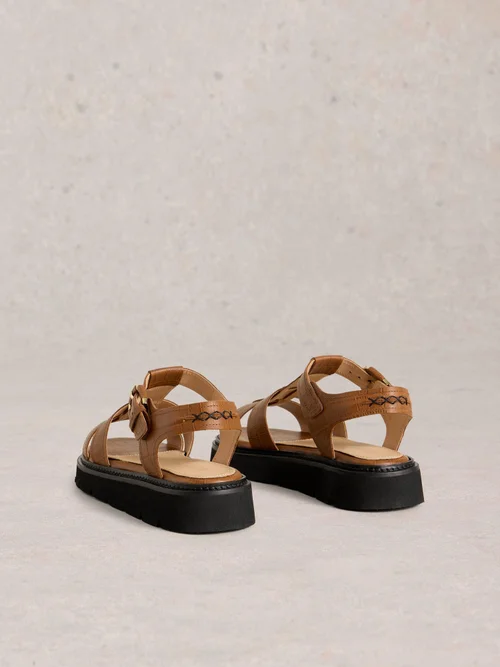 Sandales en cuir Rose - Mid Tan - 41 Image 4