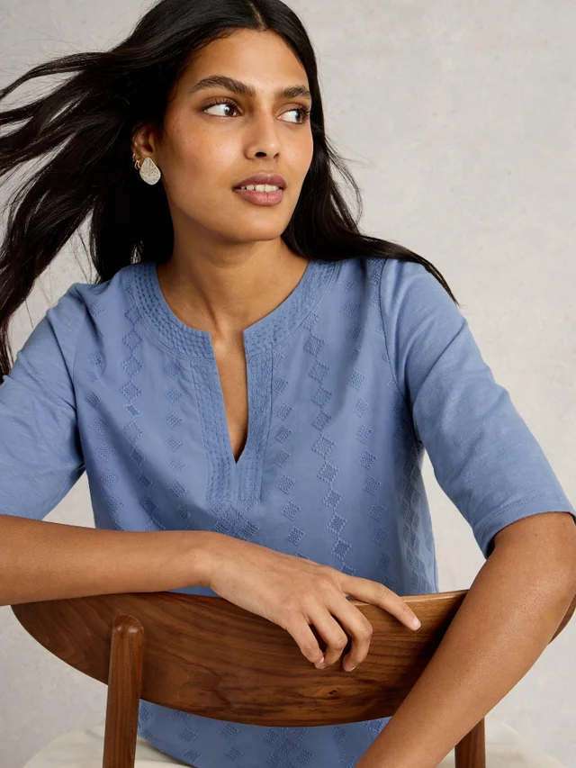 Top À Encolure En V