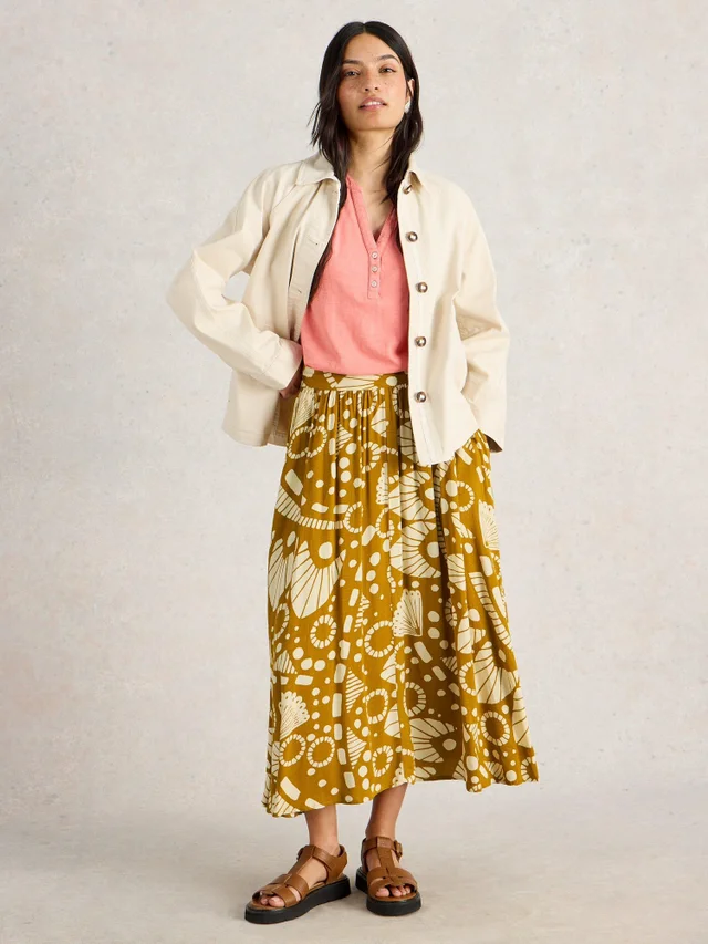 Jupe midi Abigail