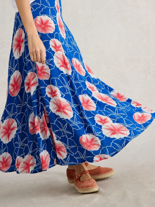 Jupe longue Hope à coupe en biais