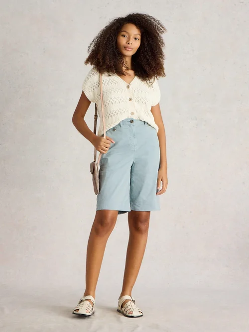 Short chino bio Hayley - Mid Blue - 52/R Image 2