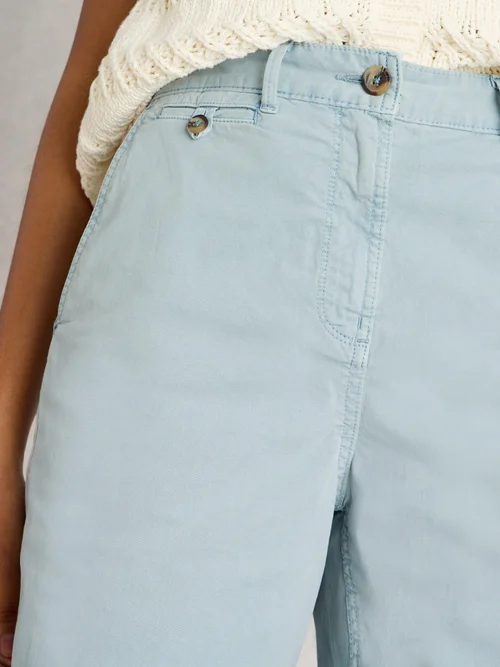 Short chino bio Hayley - Mid Blue - 52/R Image 3