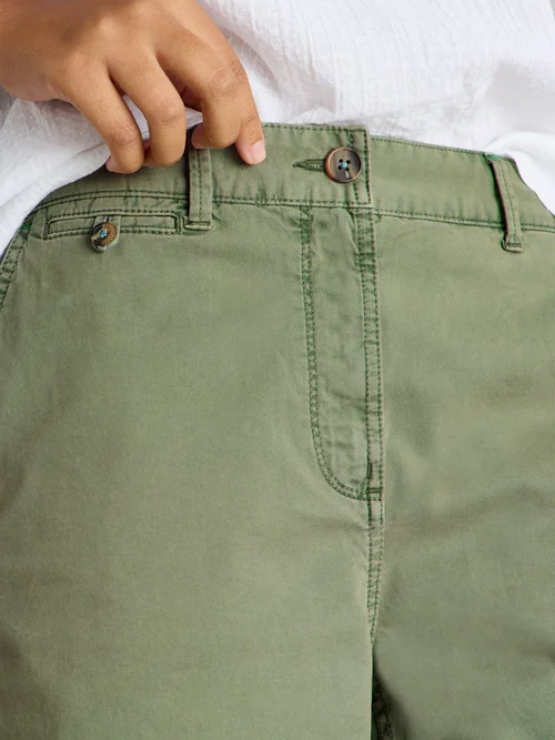 Short chino bio Hayley - Mid Green - 52/R Image 3