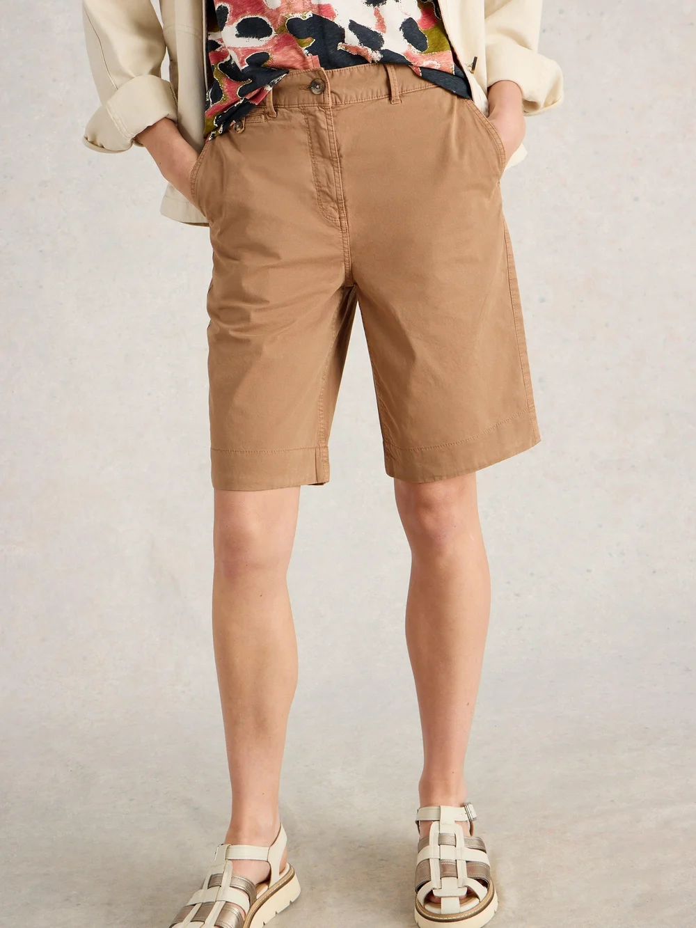 Short chino bio Hayley - Mid Tan - 44/R Image 1