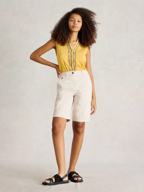 Short chino bio Hayley - Nat White - 52/R Image 2
