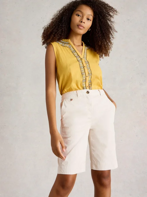 Short chino bio Hayley - Nat White - 52/R Image 3