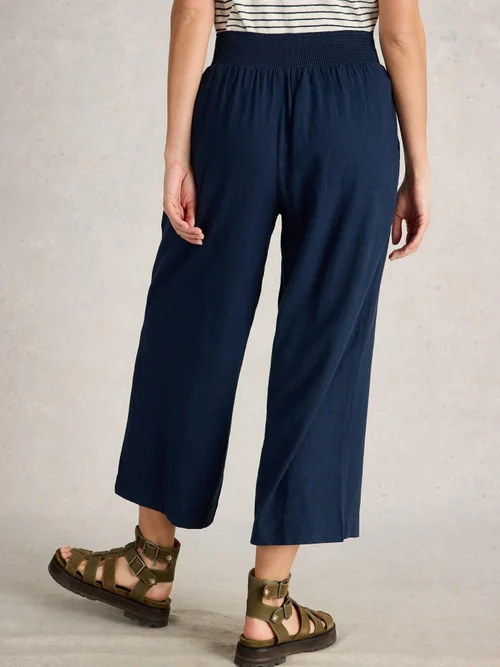 Culotte Shelly aus Leinenmischung - Dark Navy - 52/S Image 4