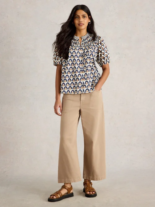 Top imprimé Ariel Mix - Navy Pr - 34 Image 2