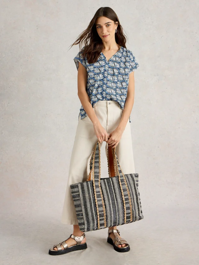 Top en coton biologique Rae