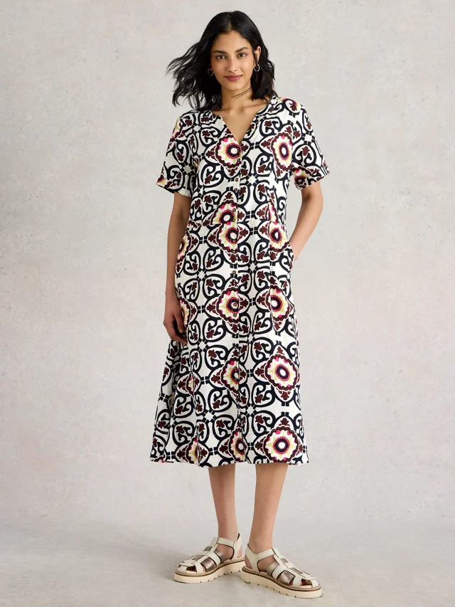 Robe en lin Iris