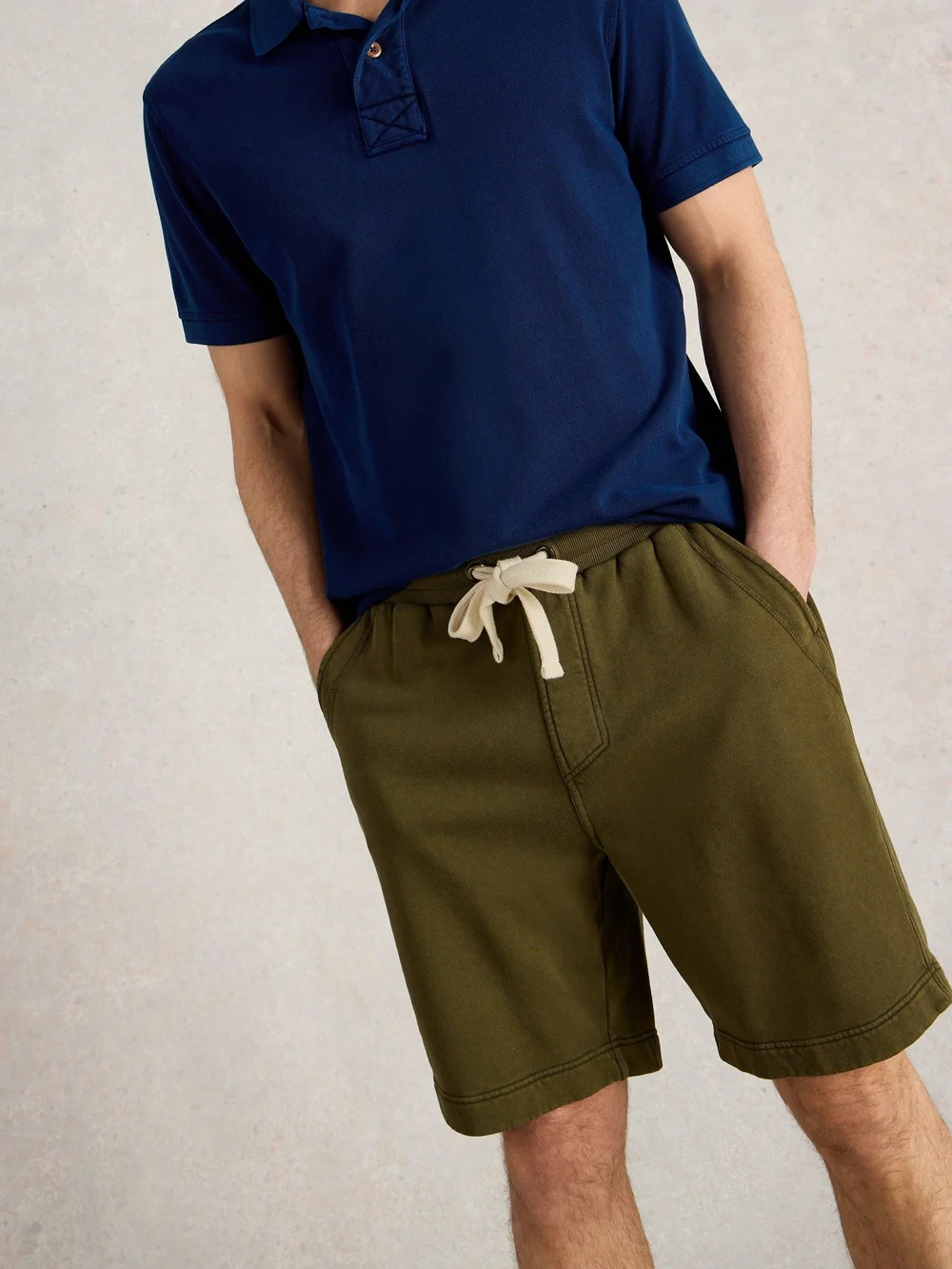 Short en jersey Brampton - Khaki Grn - XL Image 1
